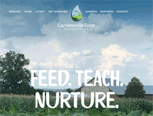 Tablet Screenshot of carversvillefarm.org